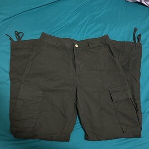Black Cargo Pants